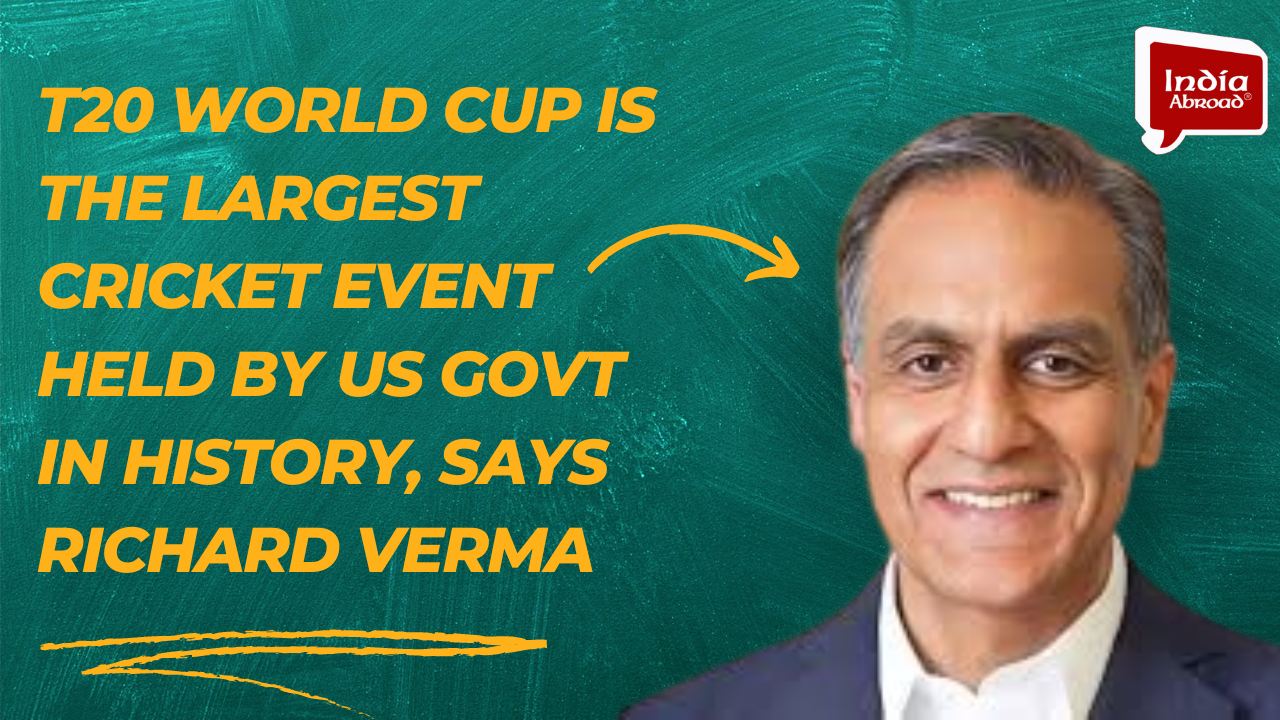 T20 World Cup is the largest cricket event held by US govt in history, says Richard Verma